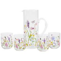 GLÄSERSET 5-teilig  - Klar/Multicolor, LIFESTYLE, Glas - Landscape