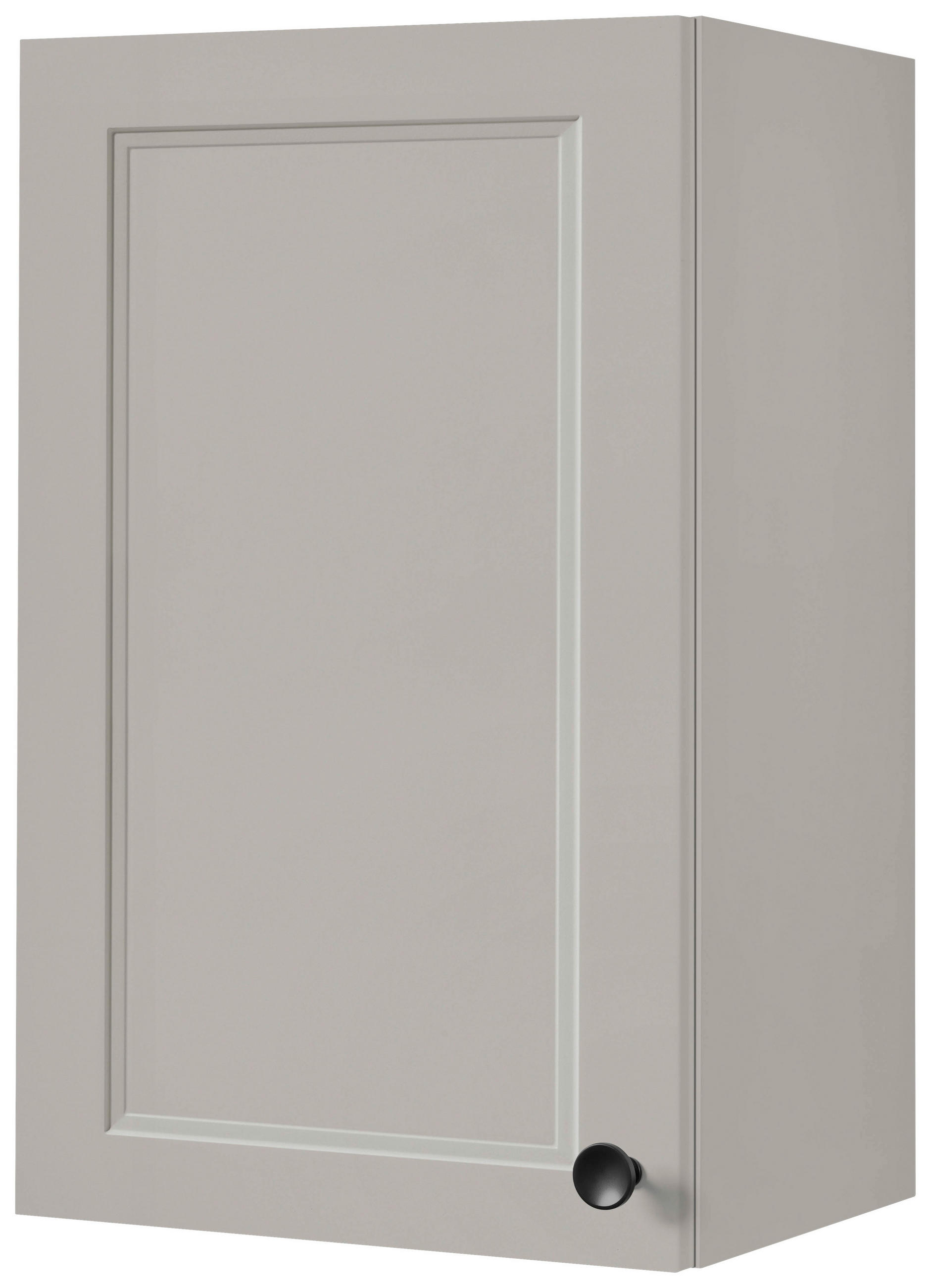 KÜCHENOBERSCHRANK 45/72/35 cm  in Grau  - Schwarz/Grau, MODERN, Holzwerkstoff/Metall (45/72/35cm) - Nobilia