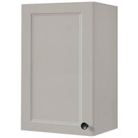 KÜCHENOBERSCHRANK 45/72/35 cm  in Grau  - Schwarz/Grau, MODERN, Holzwerkstoff/Metall (45/72/35cm) - Nobilia