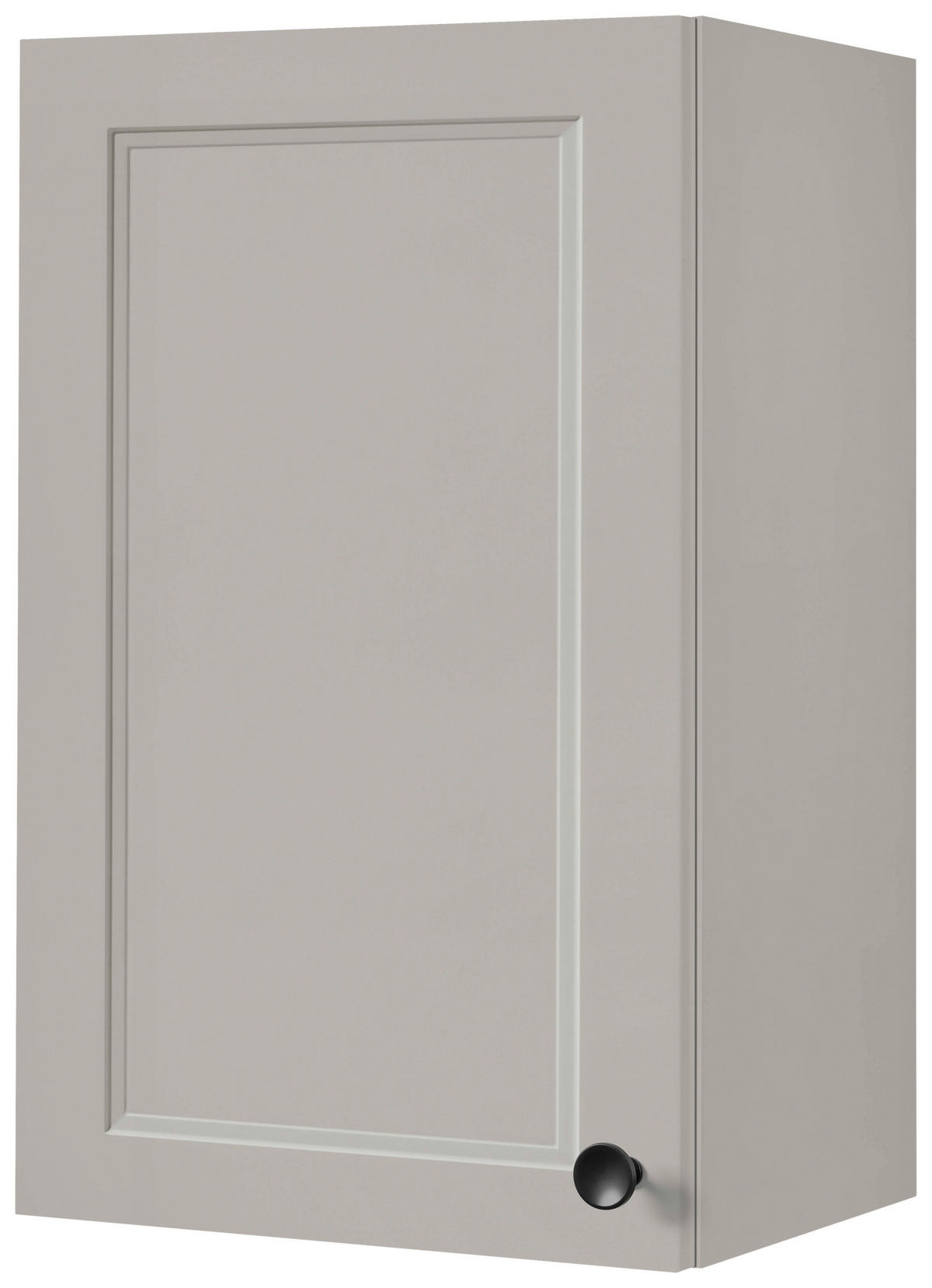 KÜCHENOBERSCHRANK 45/72/35 cm  in Grau  - Schwarz/Grau, MODERN, Holzwerkstoff/Metall (45/72/35cm) - Nobilia