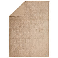 DECKE E-SCATTER 140/190 cm  - Sandfarben/Beige, Design, Textil (140/190cm) - Esprit