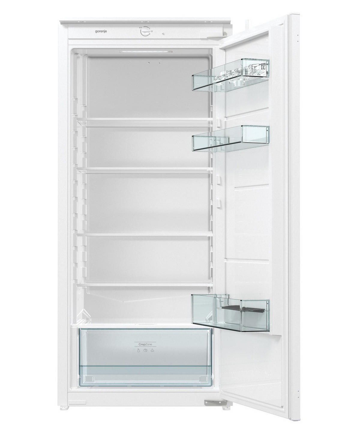 KÜHLSCHRANK 54/122,5/54,5 cm RI412EE1  - Weiß, Basics, Metall (54/122,5/54,5cm) - Gorenje