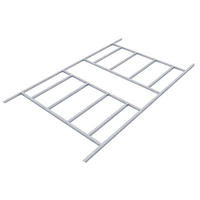 FUNDAMENT - Silberfarben, Basics, Metall (291/2,6/226cm)