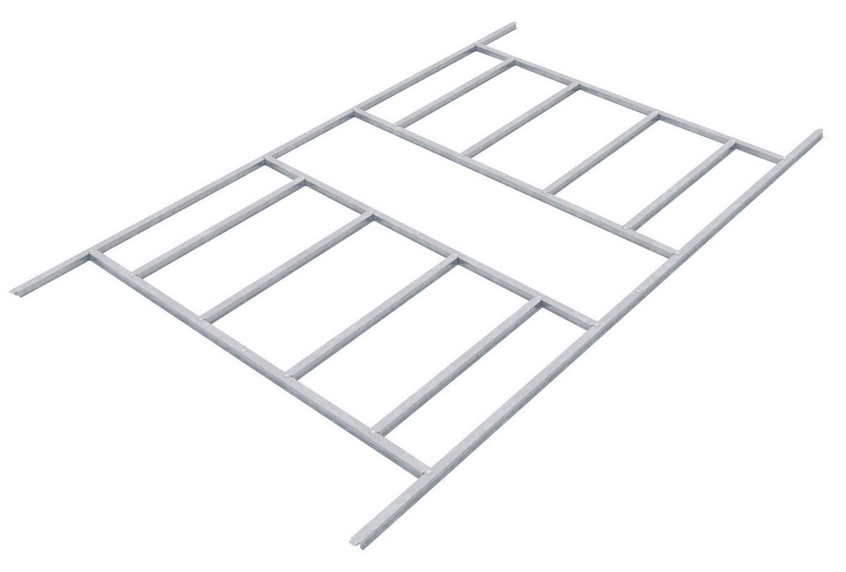 FUNDAMENT - Silberfarben, Basics, Metall (291/2,6/226cm)