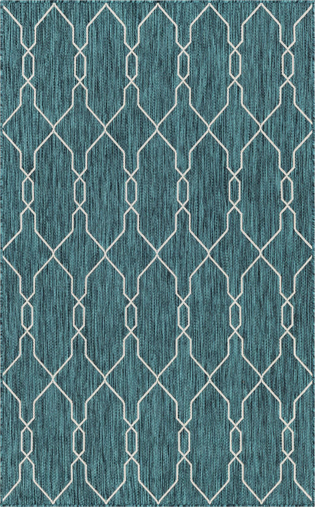 WEBTEPPICH 150/245 cm Blau, Grün - Blau/Grün, Basics, Textil (150/245cm)