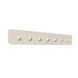 HAKENLEISTE  in Creme  - Creme, Design, Metall (70/10/3cm) - Xora