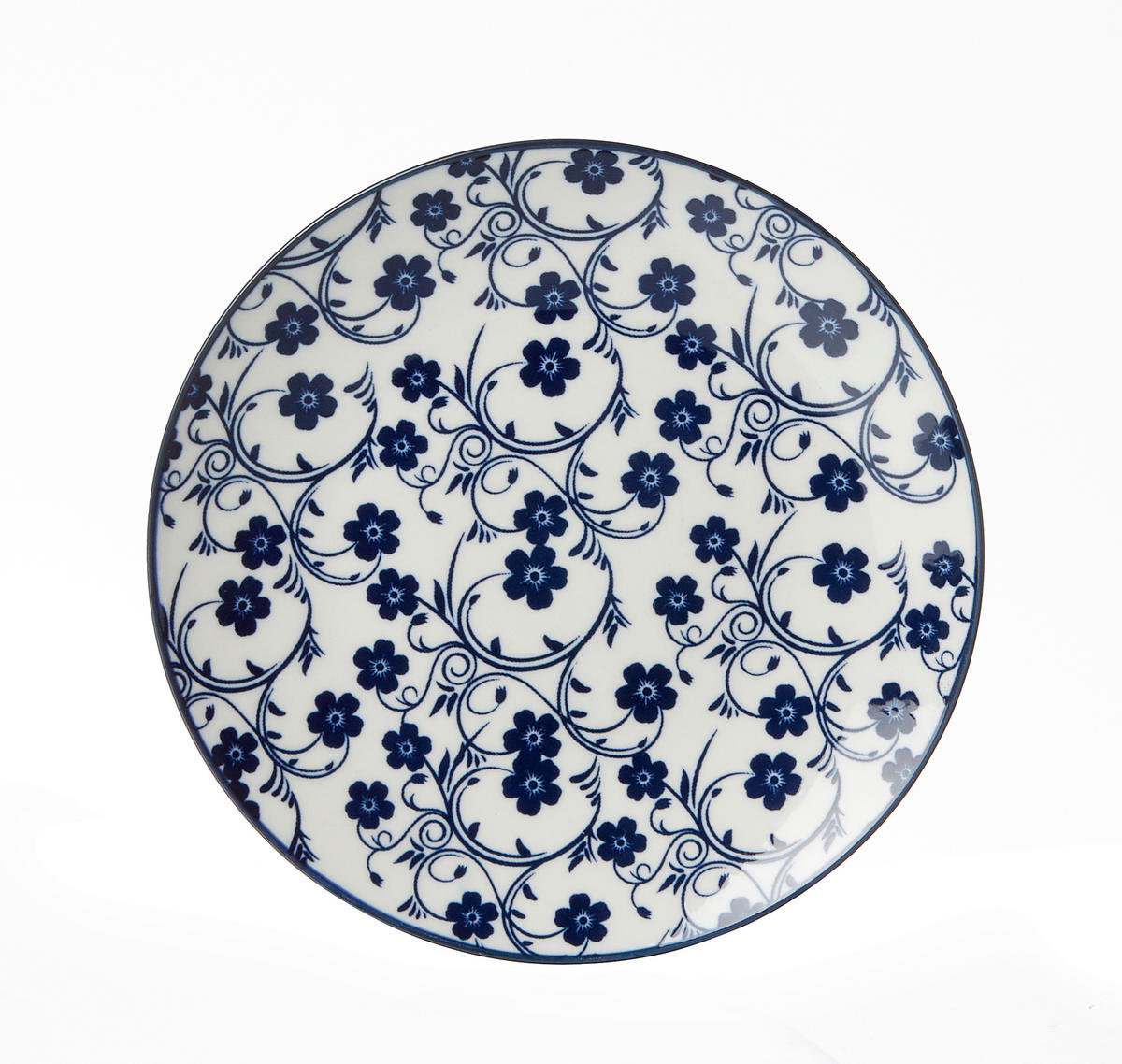 FARFURIE  - albastru/alb, Basics, ceramică (15/15/1,5cm)