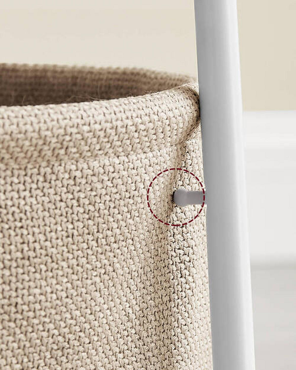 PRÍRUČNÝ STOLÍK, recyklované drevo, biela, béžová - biela/béžová, Design, kov/drevo (45/45/51cm) - Boxxx