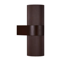 AUßENWANDLEUCHTE  14 cm  - Rostfarben, Design, Metall (14cm) - Nordlux