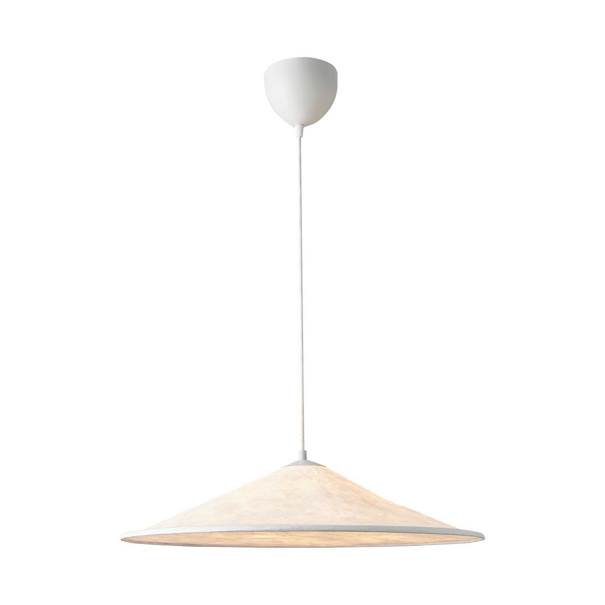 PENDELLEUCHTE 55/13 cm  - Weiß, Natur, Papier (55/13cm) - Nordlux