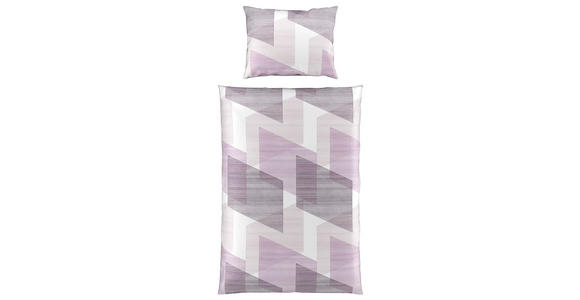 BETTWÄSCHE Mavie Satin 140/200 cm  - Lila, KONVENTIONELL, Textil (140/200cm) - Esposa