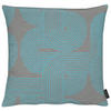 KISSENHÜLLE 46/46 cm  - Petrol/Grau, Design, Textil (46/46cm) - Apelt