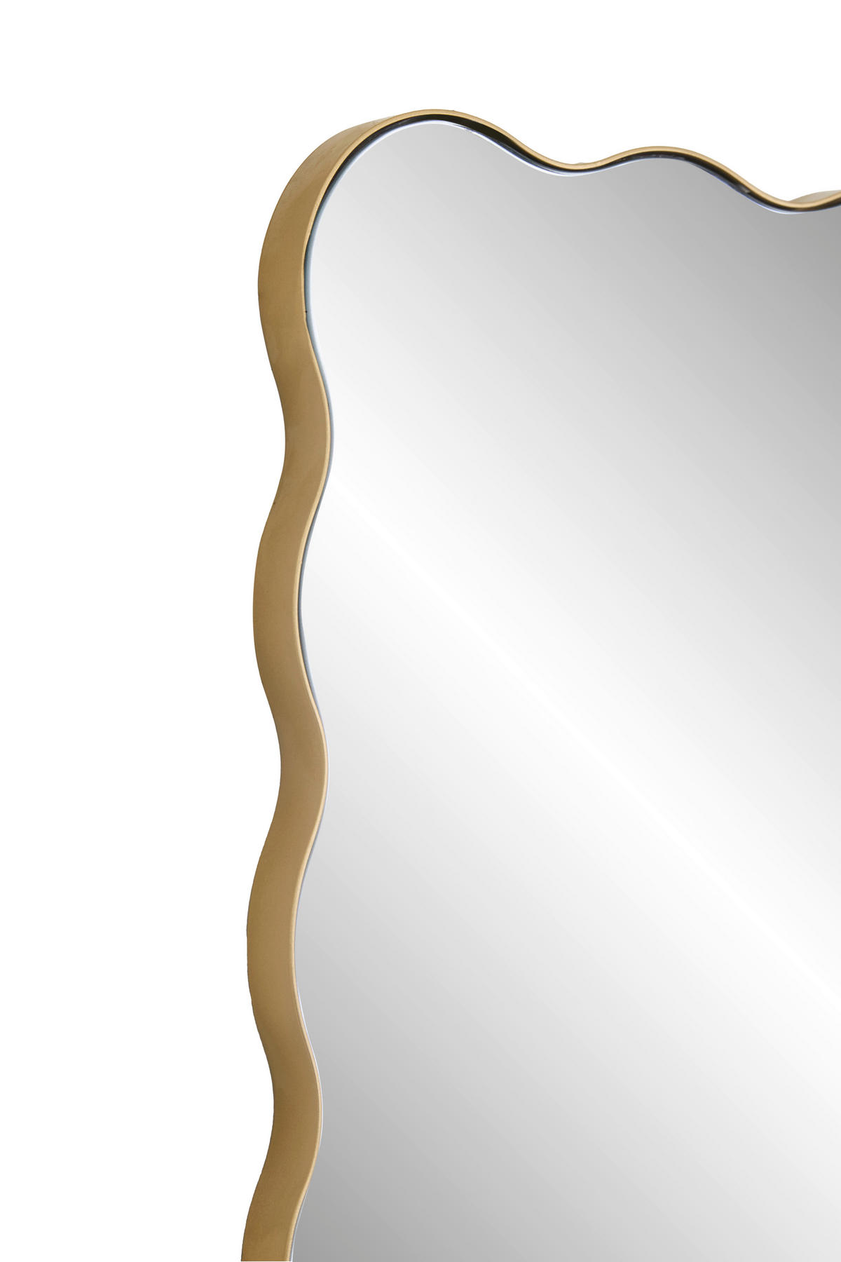 WANDSPIEGEL 40/120/2,5 cm    in rechteckig  - Goldfarben, Design, Glas/Holzwerkstoff (40/120/2,5cm) - MID.YOU