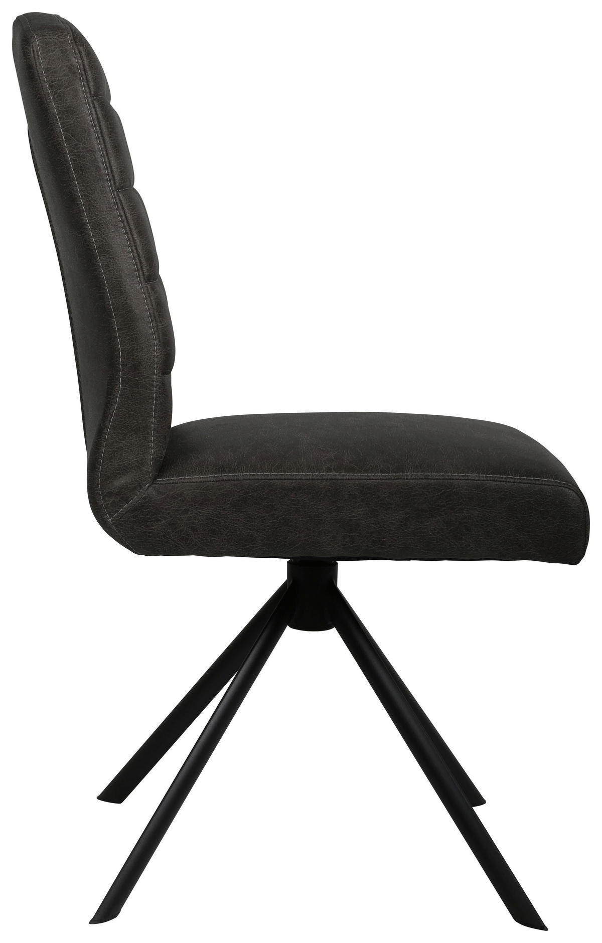 ŽIDLE, černá - černá, Design, kov/textil (46/92,5/62cm) - Ambia Home