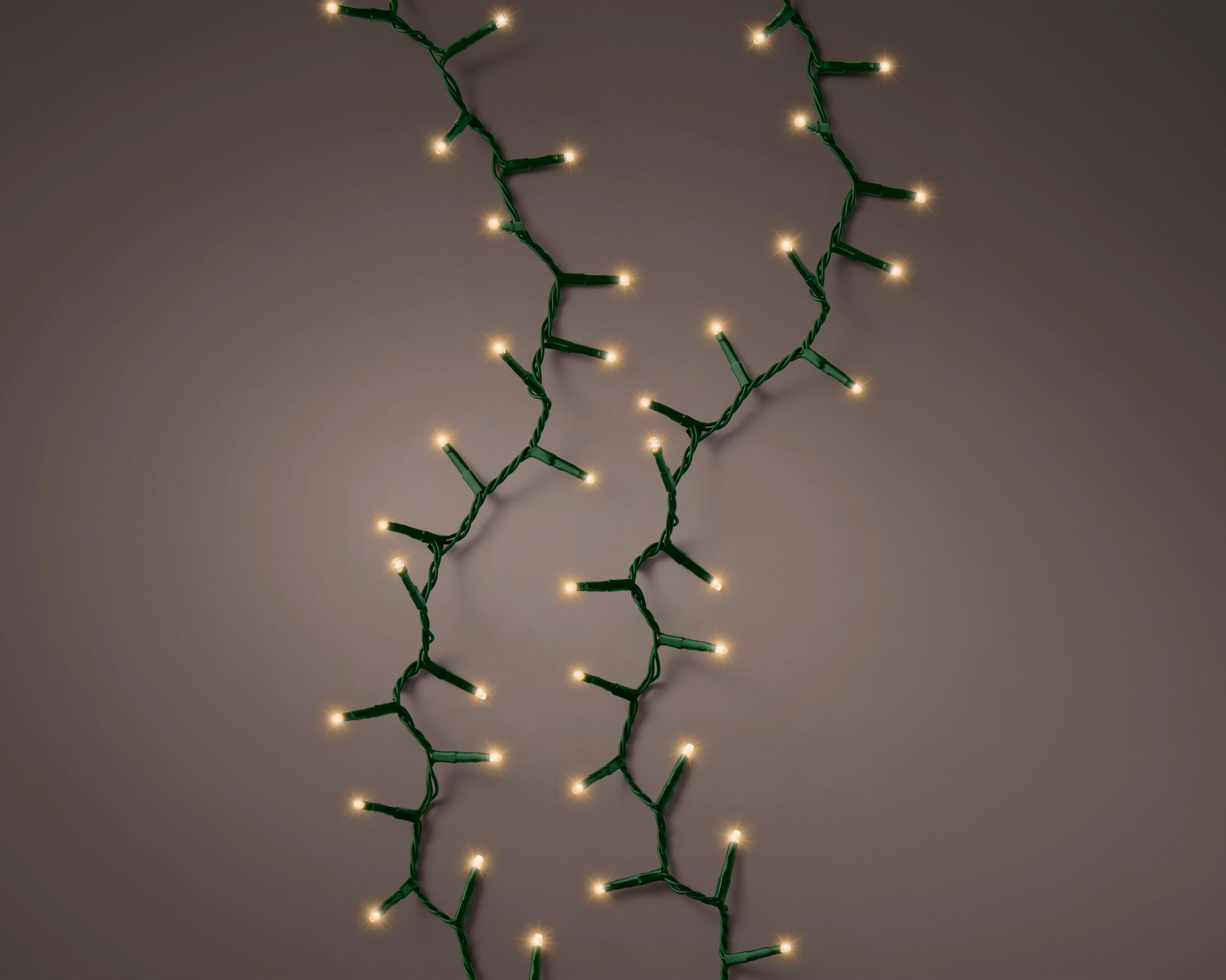 LICHTERKETTE - Grün, Basics, Kunststoff (180/2/2cm)