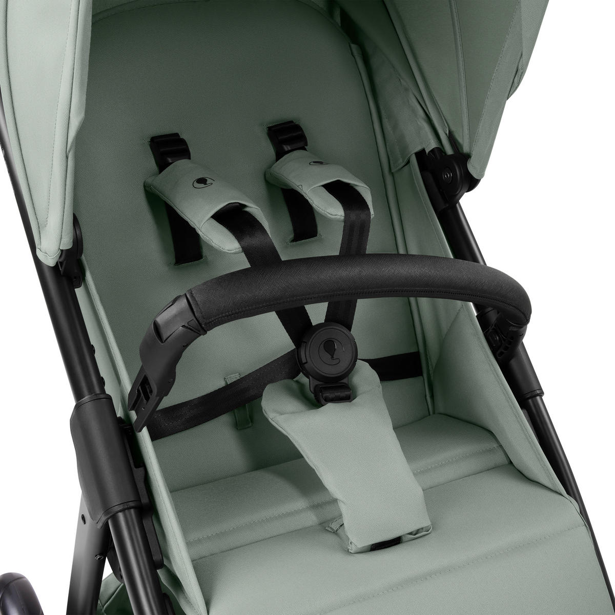 BUGGY Avus 2  - Pastellgrün/Schwarz, Basics, Textil/Metall (54/111/80cm) - ABC Design
