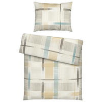 POSTEĽNÁ BIELIZEŇ, džersej, béžová, 140/200 cm - béžová, Konventionell, textil (140/200cm) - Esposa