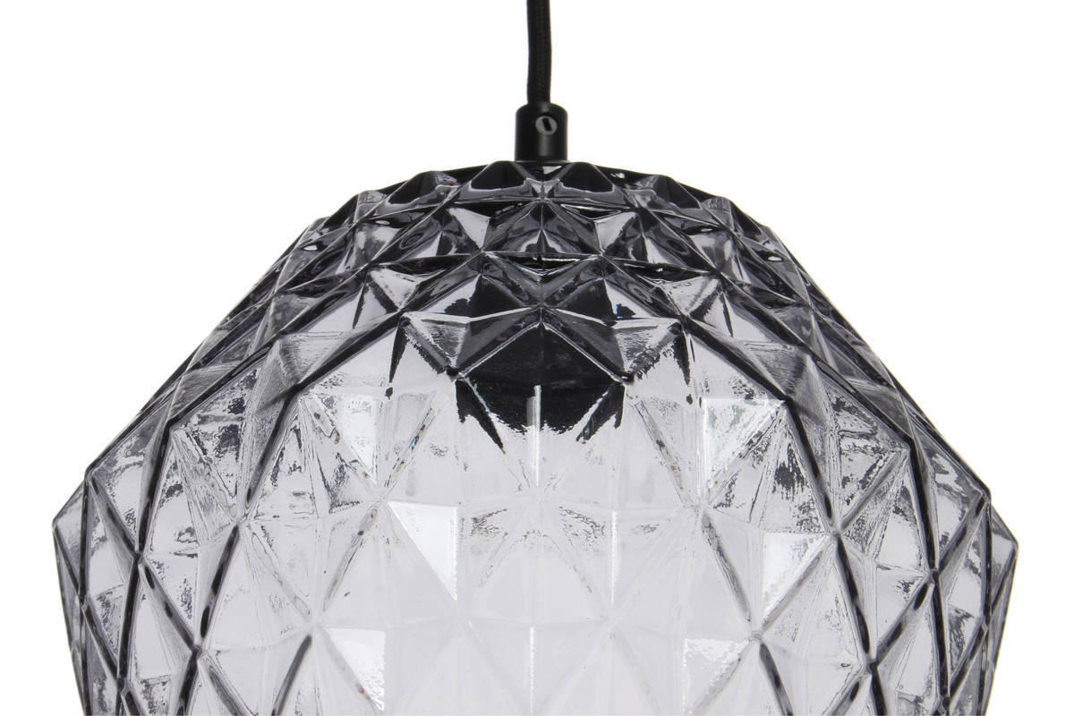 HÄNGELEUCHTE  20/27/20 cm   - Grau, Trend, Glas (20/27/20cm) - Kayoom
