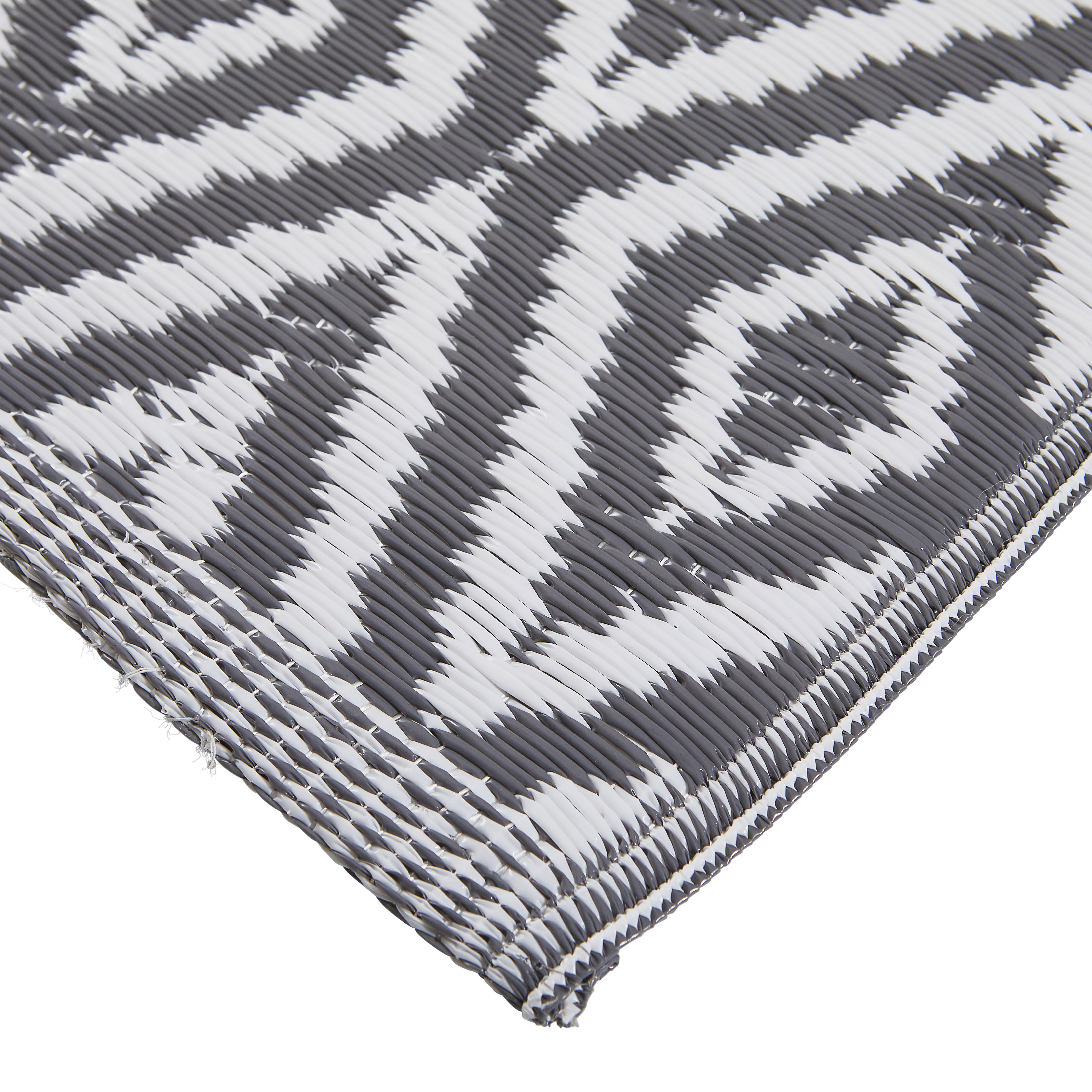 OUTDOORTEPPICH  In-/ Outdoor 120/180 cm  Grau   - Grau, Trend, Textil (120/180cm) - Boxxx