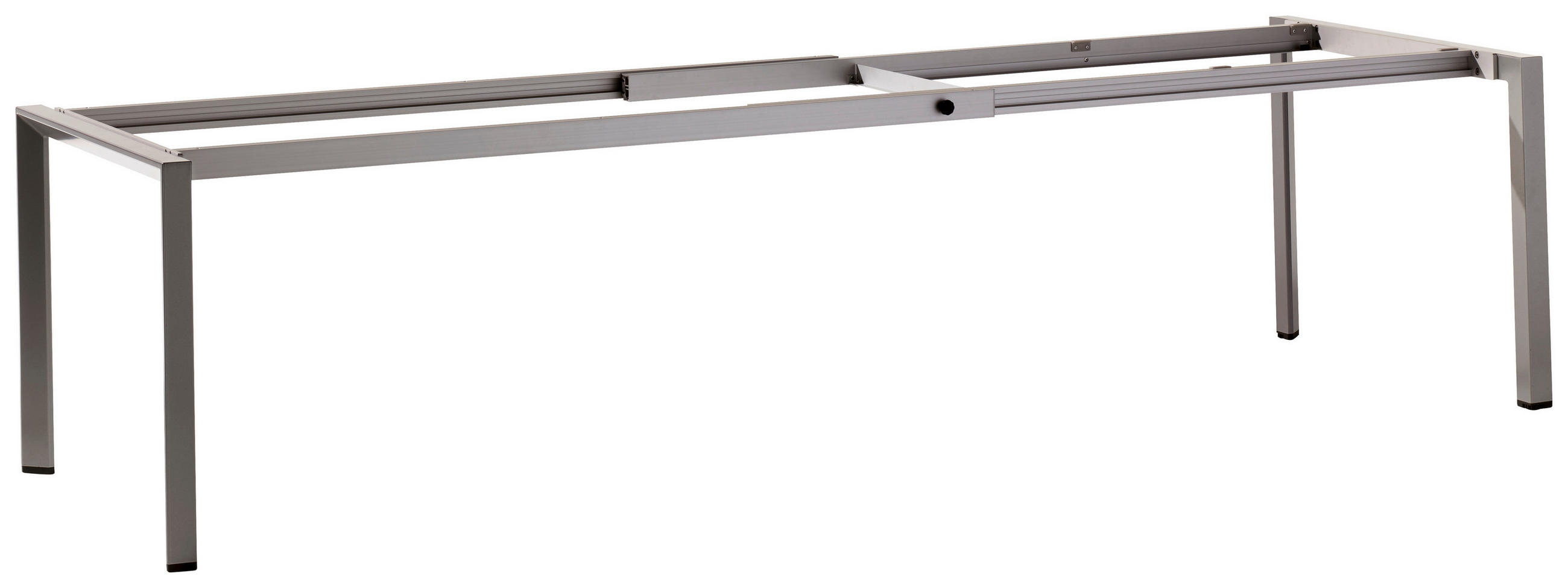 GARTENTISCHGESTELL 180-290/100/74 cm Metall  - Grau, Design, Metall (180-290/100/74cm) - Sieger