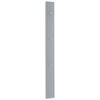 GARDEROBENPANEEL  in 16/170/7 cm  - Grau, Design, Glas/Holzwerkstoff (16/170/7cm)