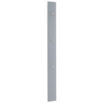 GARDEROBENPANEEL  in 16/170/7 cm  - Grau, Design, Glas/Holzwerkstoff (16/170/7cm) - Novel