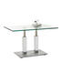 COUCHTISCH in Metall, Glas 110/70/46-65 cm - Chromfarben/Edelstahlfarben, Design, Glas/Kunststoff (110/70/46-65cm) COUCHTISCH in Metall, Glas 110/70/46-65 cm - Chromfarben/Edelstahlfarben, Design, Glas/Kunststoff (110/70/46-65cm)