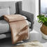 WOHNDECKE 200/150 cm Hellbraun, Hellgrau - Hellbraun/Hellgrau, Basics, Textil (200/150cm) - JOOP!
