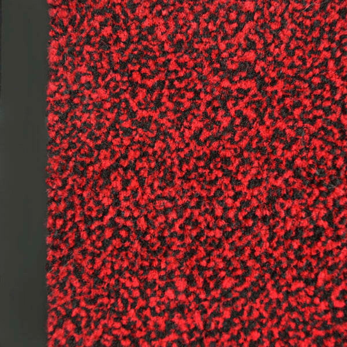 SCHMUTZFANGMATTE  60/90 cm  Rot  - Rot, KONVENTIONELL, Kunststoff (60/90cm) - Floordirekt