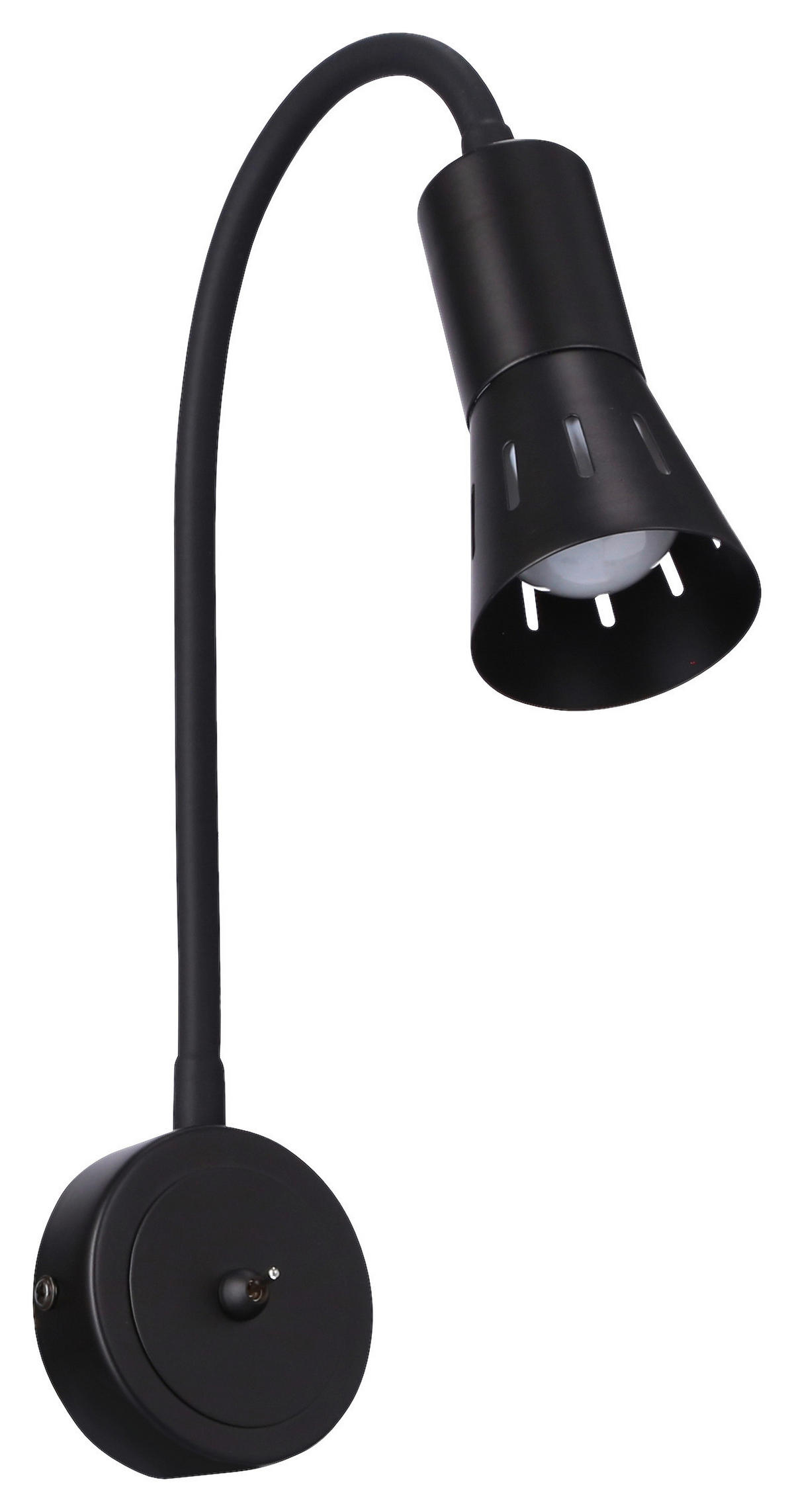 WANDLEUCHTE 31/24/8 cm   - Schwarz, Basics, Metall (31/24/8cm)