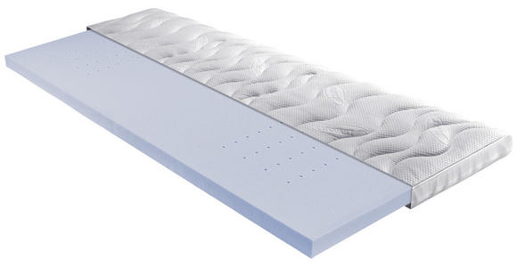 TOPPER 90/200 cm Höhe ca. 8 cm  - Weiß, KONVENTIONELL, Textil (90/200cm) - Novel