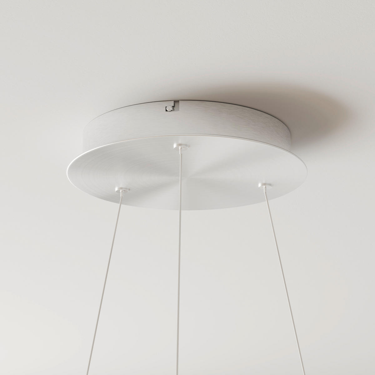 LED-PENDELLEUCHTE 57/180/200 cm   - Alufarben, Design, Kunststoff/Metall (57/180/200cm) - Paul Neuhaus