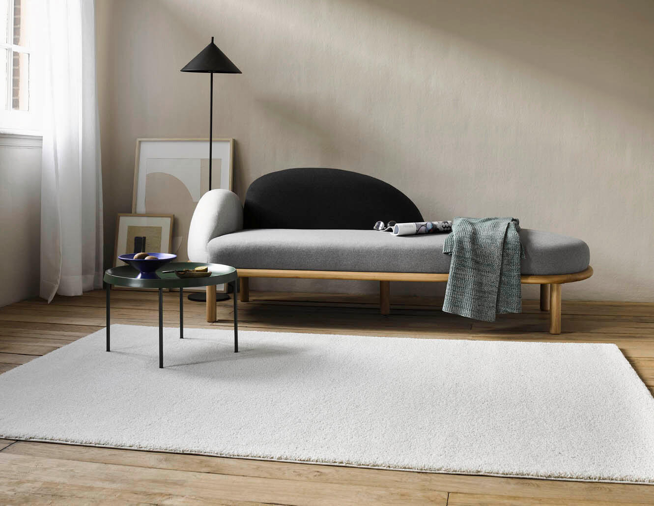 WEBTEPPICH 80/150 cm California Creme, Weiß  - Creme/Weiß, KONVENTIONELL, Textil (80/150cm) - Esprit