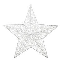 DEKOSTERN  - Silberfarben, LIFESTYLE, Metall (30cm)