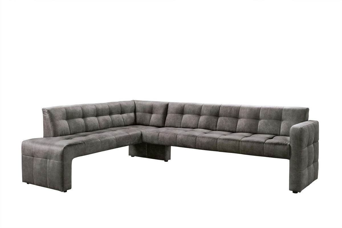 KLUPA KUTNA  antracit  drvo, tekstil, drvni materijal      - crna/antracit, Moderno, drvni materijal/drvo (265/197cm) - Livetastic