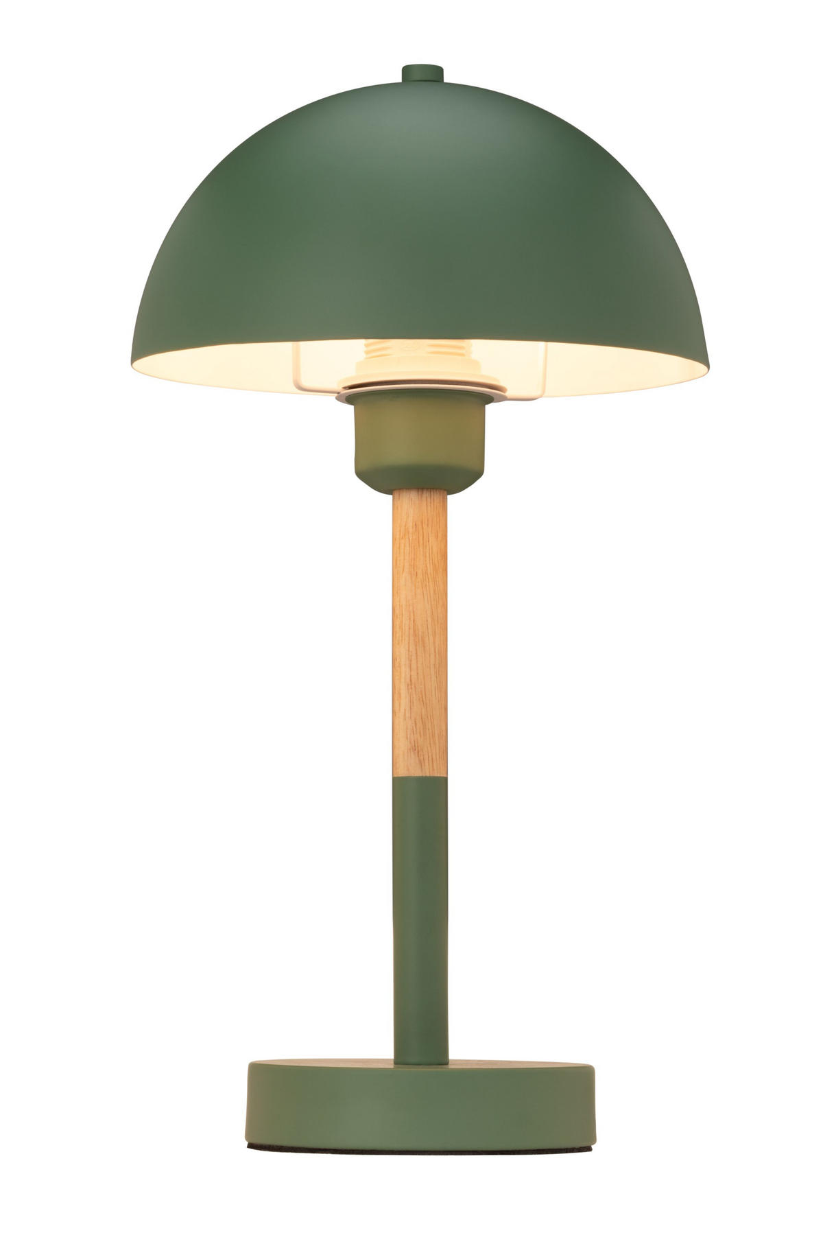 TISCHLEUCHTE Santa Clarita 20/38 cm   - Naturfarben/Grün, KONVENTIONELL, Holz/Metall (20/38cm) - Novel