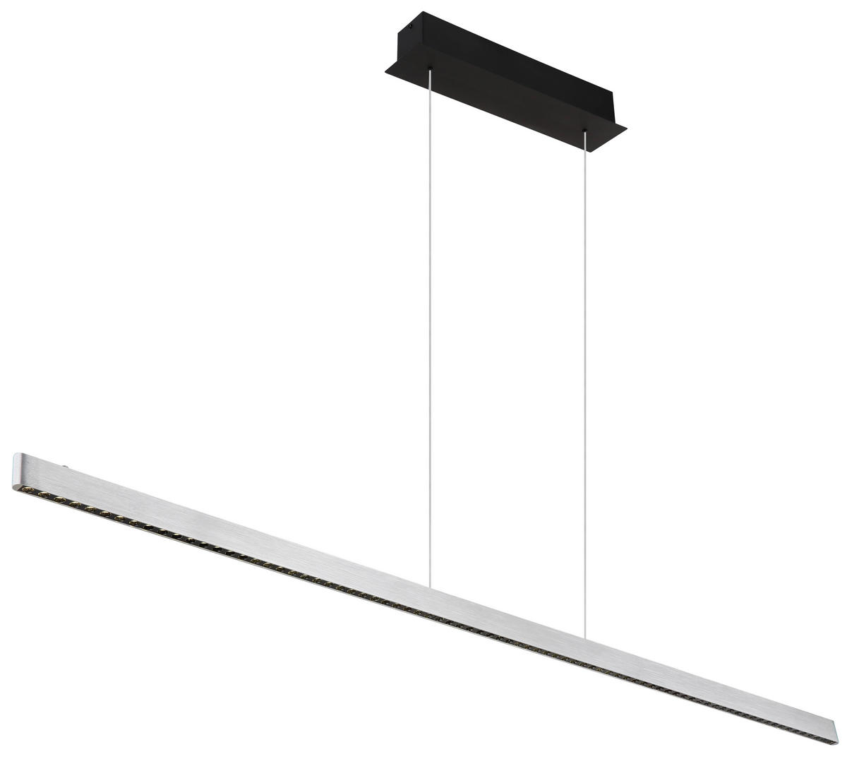 LED-HÄNGELEUCHTE 150/9/120 cm    - Transparent/Schwarz, Design, Kunststoff/Metall (150/9/120cm) - Globo