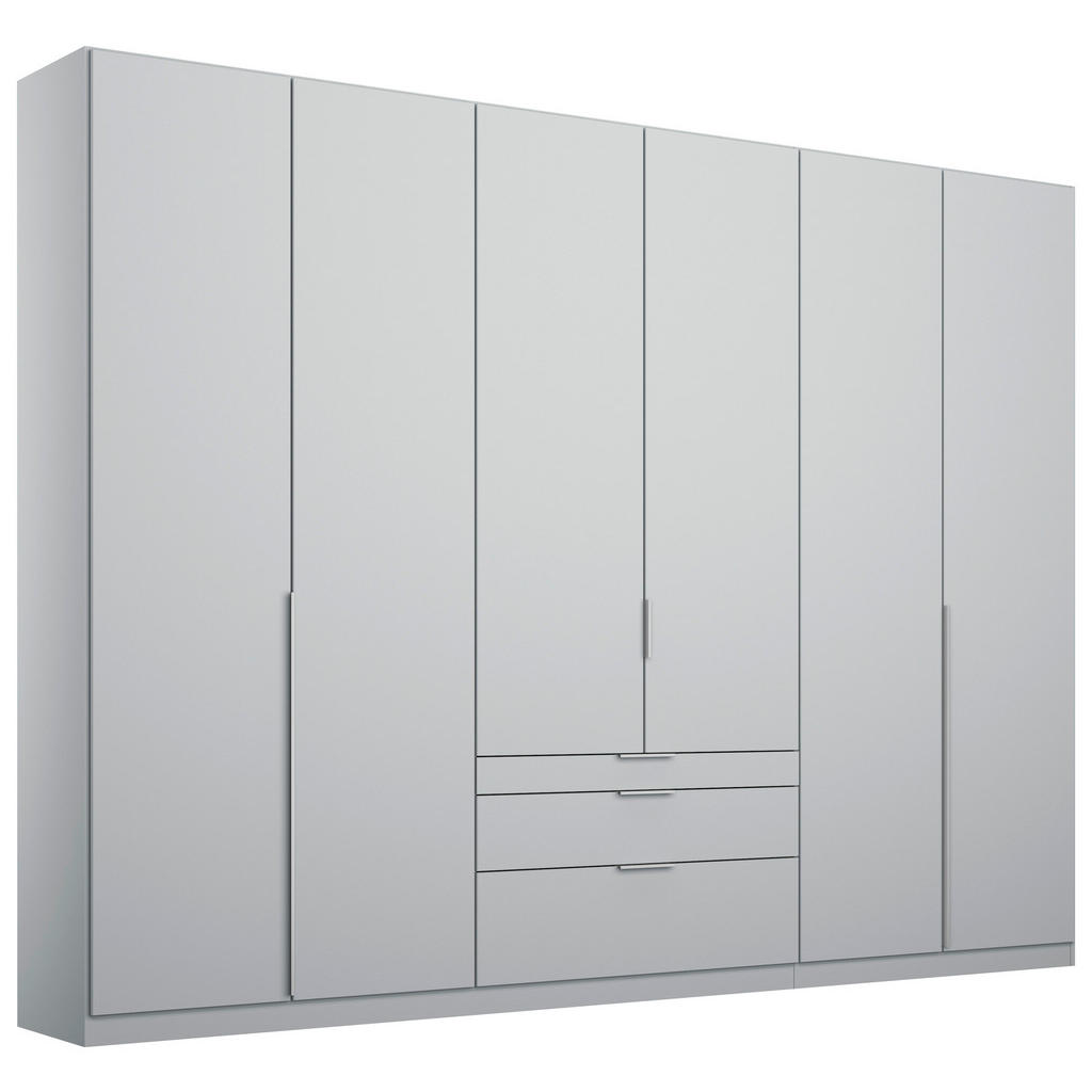 Drehtürenschrank Mit Laden 271 Cm Alabama, Hellgrau