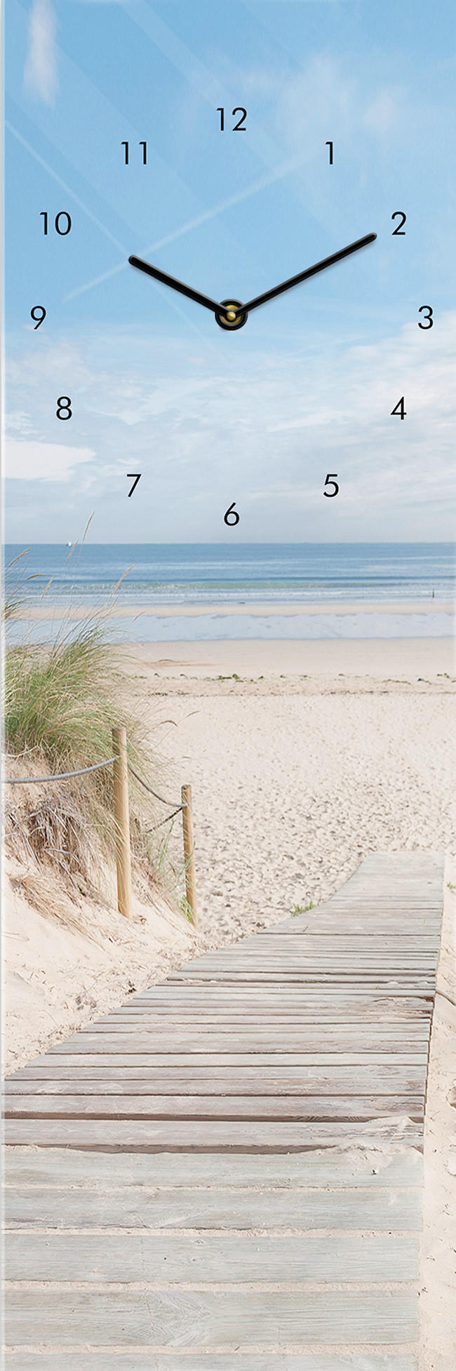 WANDUHR Multicolor 20/60/3,1 cm  - Multicolor, Natur, Glas (20/60/3,1cm) - Euroart