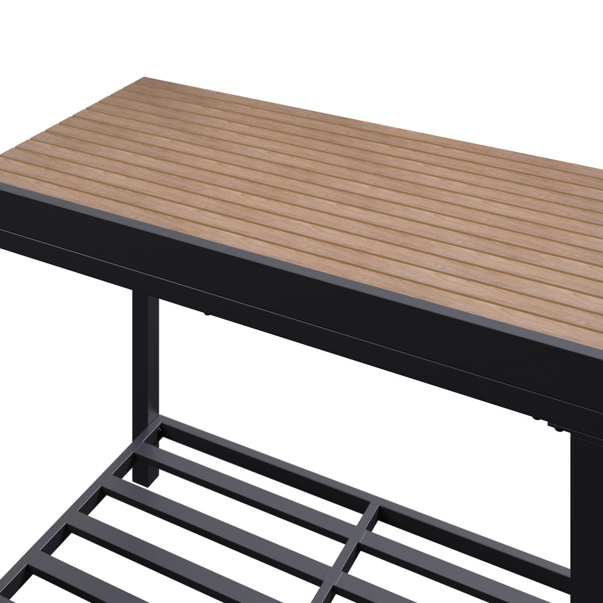 VONKAJŠIA KUCHYŇA  - prírodná farba/antracitová, Modern, kov/plast (110/90/61cm) - Ambia Garden