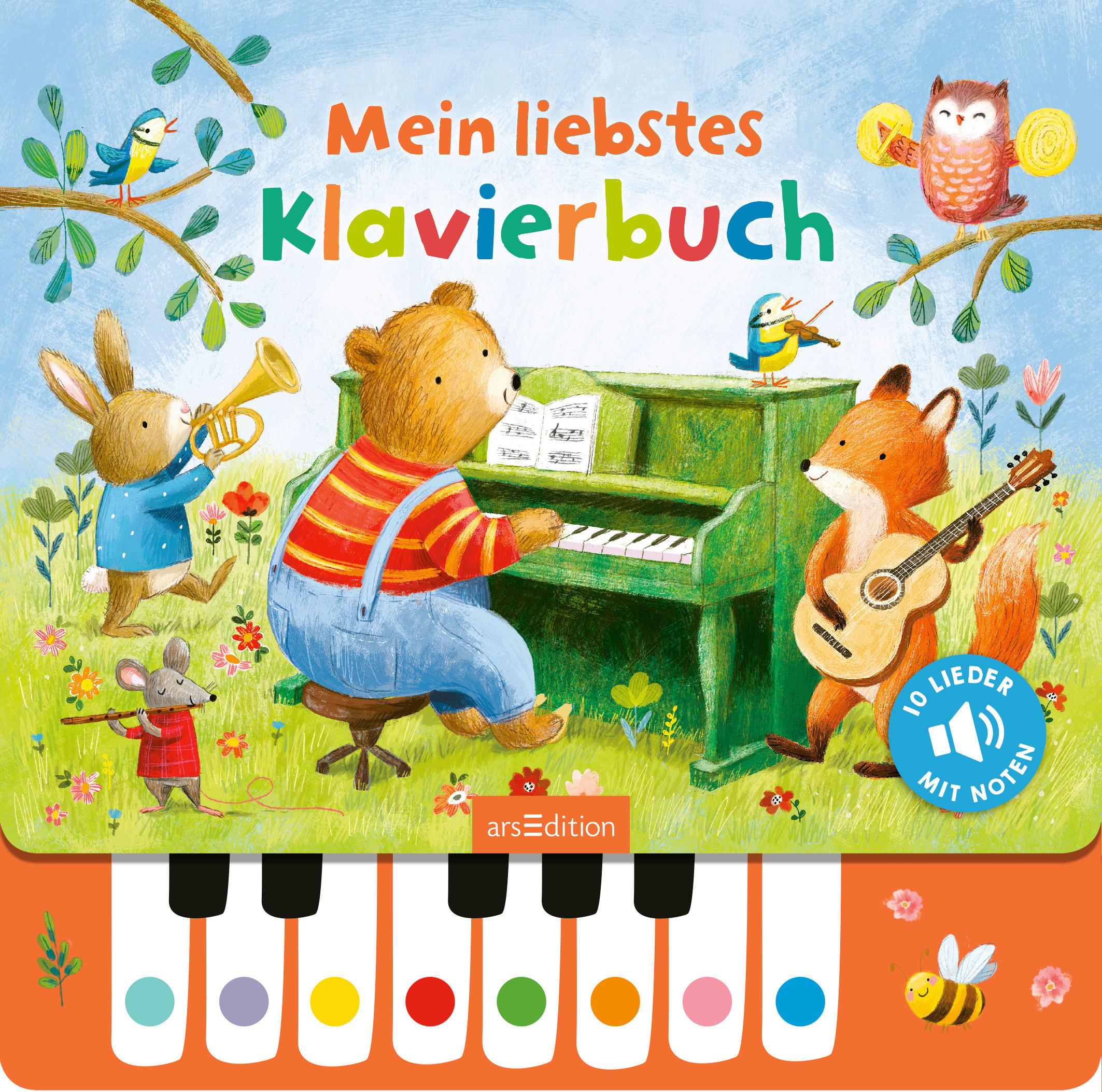 arsEdition Soundbuch Mehrfarbig 24.6x24.4x1.8 cm