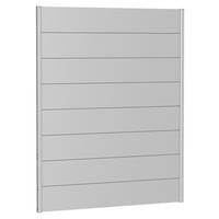 SICHTSCHUTZ - Silberfarben, Basics, Metall (145/182/4,4cm) - Biohort