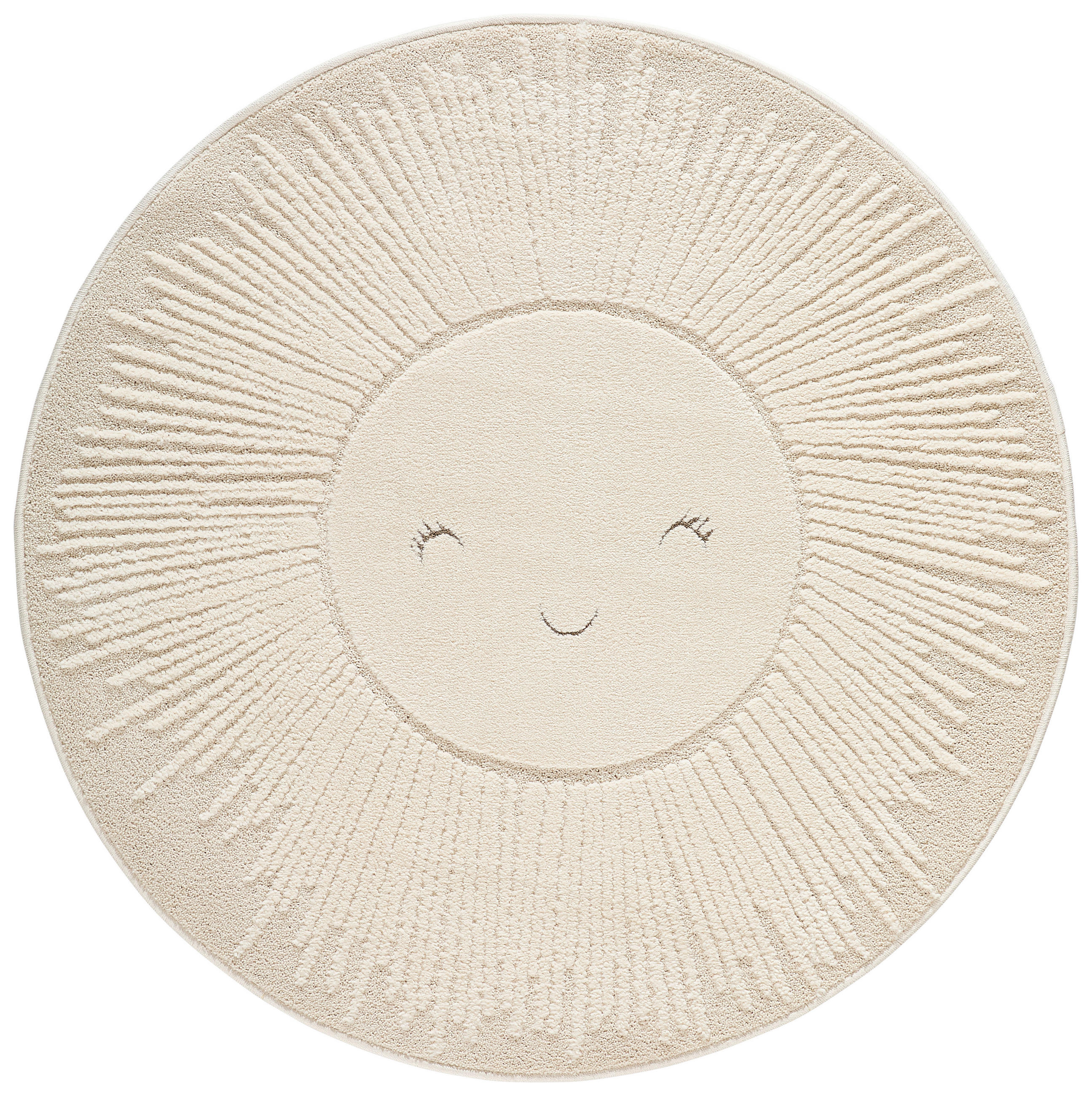 KINDERTEPPICH 120 cm  - Beige, Trend, Textil (120cm) - Ben'n'jen