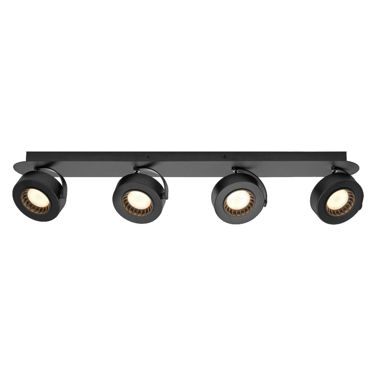 LED-STRAHLER 69,5/10/10,5 cm   - Schwarz, Basics, Kunststoff/Metall (69,5/10/10,5cm) - Osram