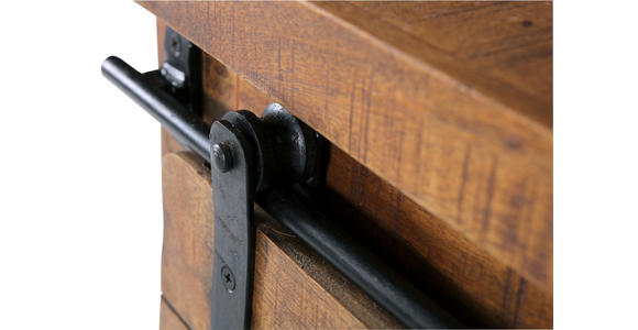 SIDEBOARD  in 145/85/45 cm  - Schwarz/Naturfarben, KONVENTIONELL, Holz/Holzwerkstoff (145/85/45cm) - Landscape