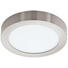 AUFBAULEUCHTE LED-Leuchtmittel - Weiß/Nickelfarben, Basics, Kunststoff/Metall (30/4cm) AUFBAULEUCHTE LED-Leuchtmittel - Weiß/Nickelfarben, Basics, Kunststoff/Metall (30/4cm)