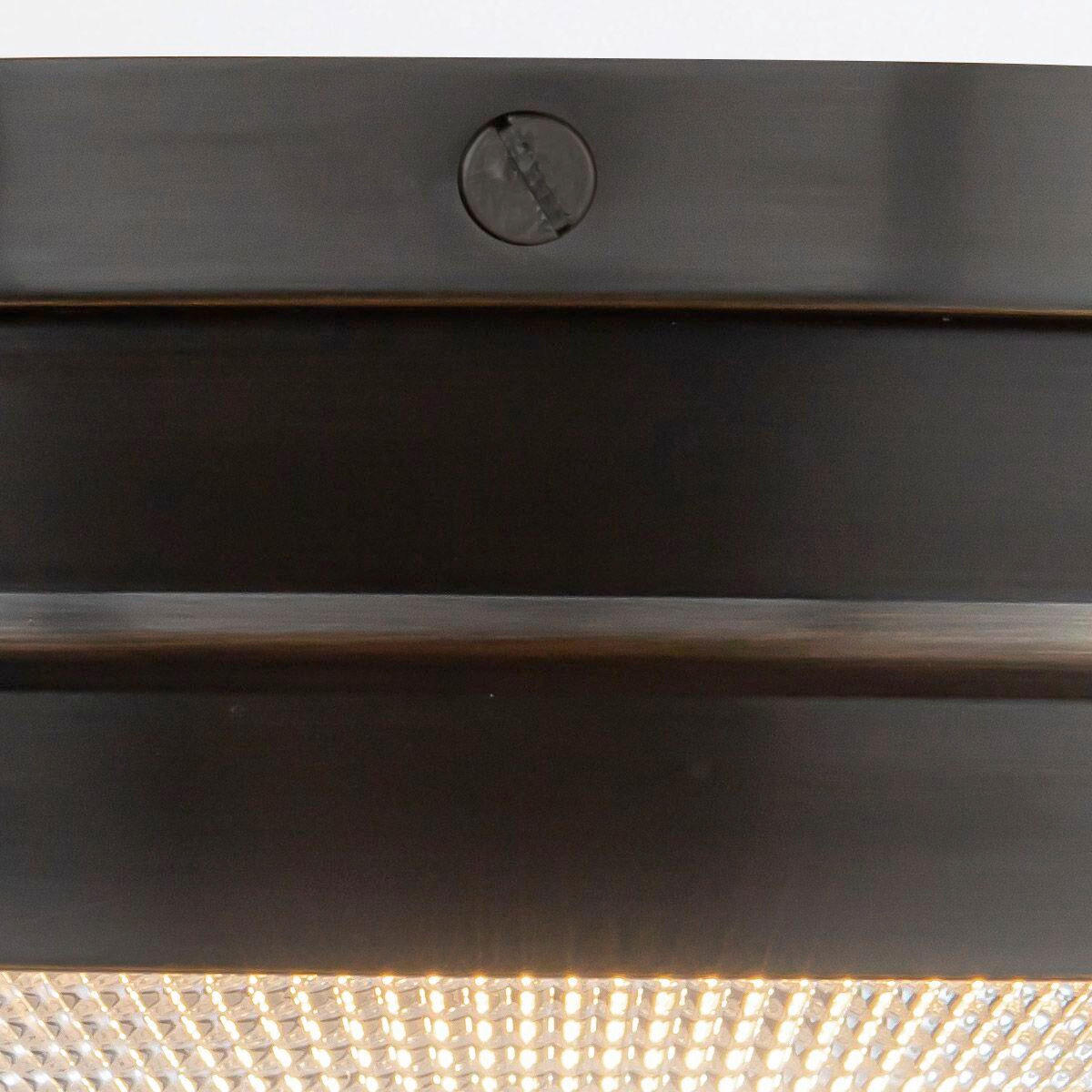 DECKENLEUCHTE Alora 25,9/12,5 cm   - Bronzefarben, KONVENTIONELL, Glas/Metall (25,9/12,5cm) - Elstead Lighting