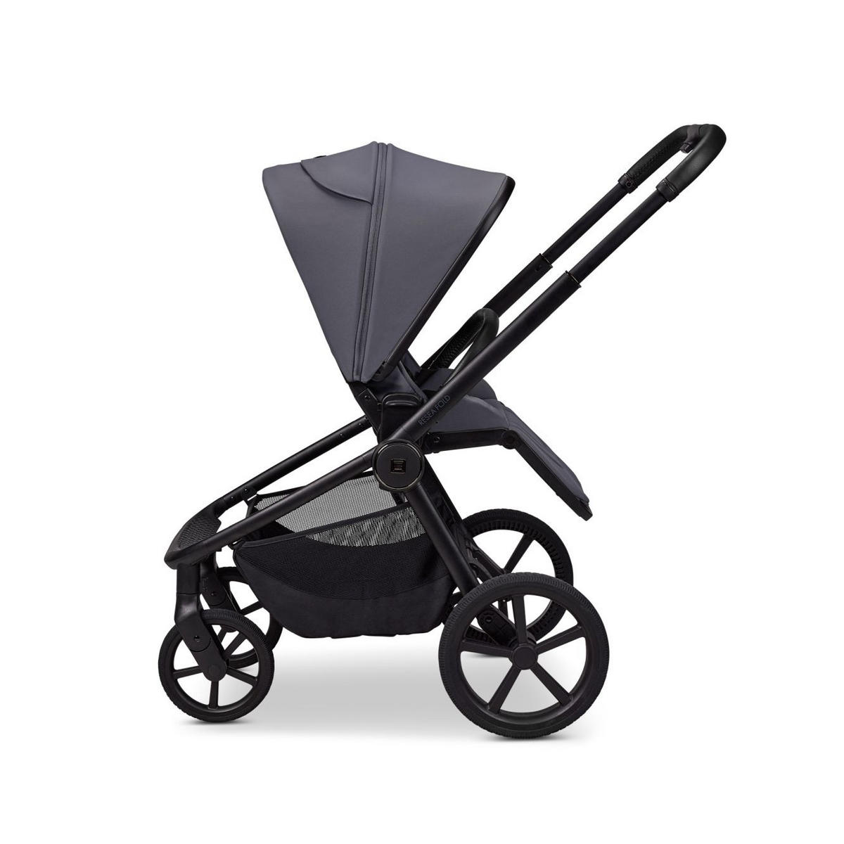 KOMBIKINDERWAGEN  Resea Fold   - Hellgrau/Braun, LIFESTYLE, Textil/Metall (116/57/94cm) - Moon