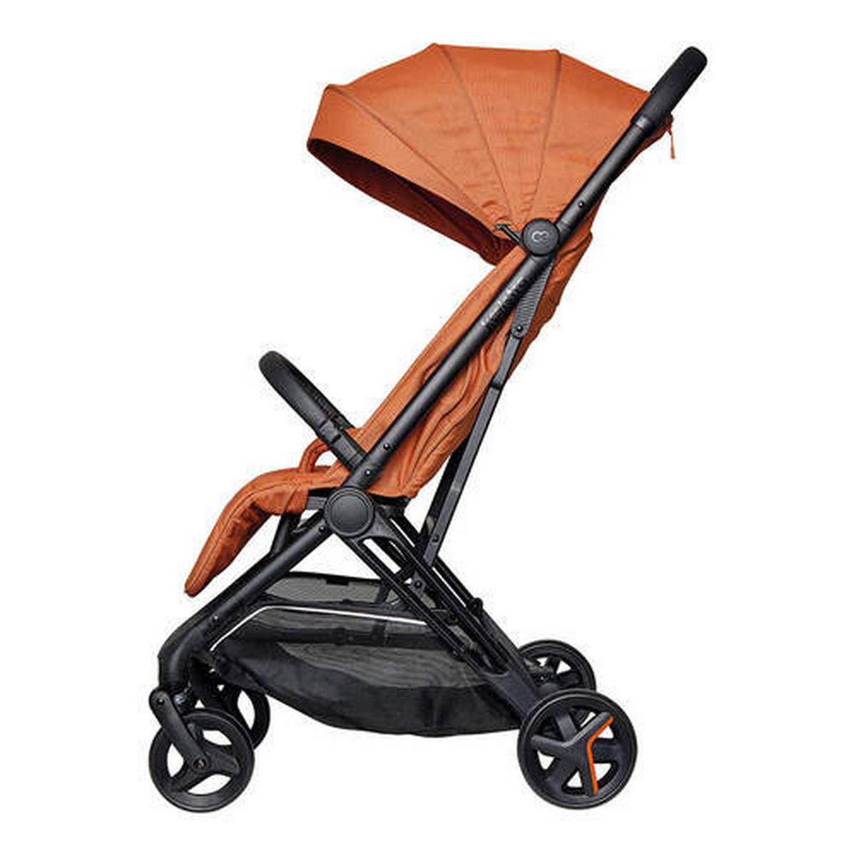 BUGGY RE-ACT  - Schwarz/Kupferfarben, Basics, Kunststoff/Textil (108/85/51,5cm) - Koelstra
