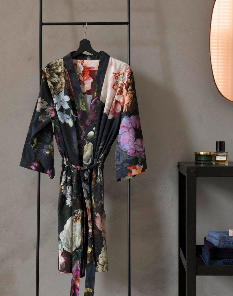 KIMONO FLEUR  - Blau, LIFESTYLE, Textil (Lnull) - Essenza